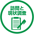 訪問と現状調査